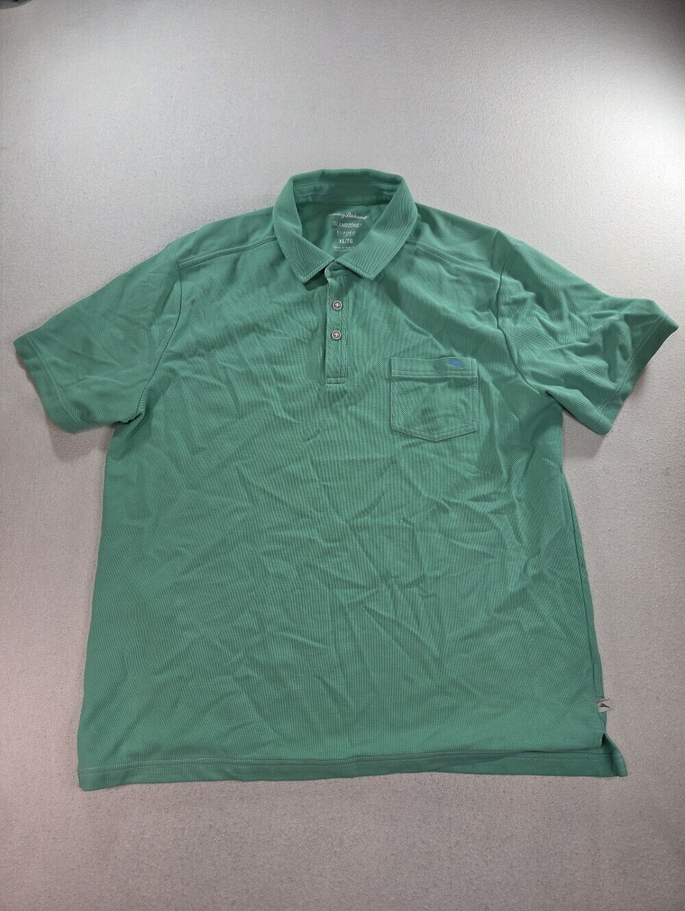 Tommy Bahama IslandZone Supima Polo Shirt Men’s XL Green